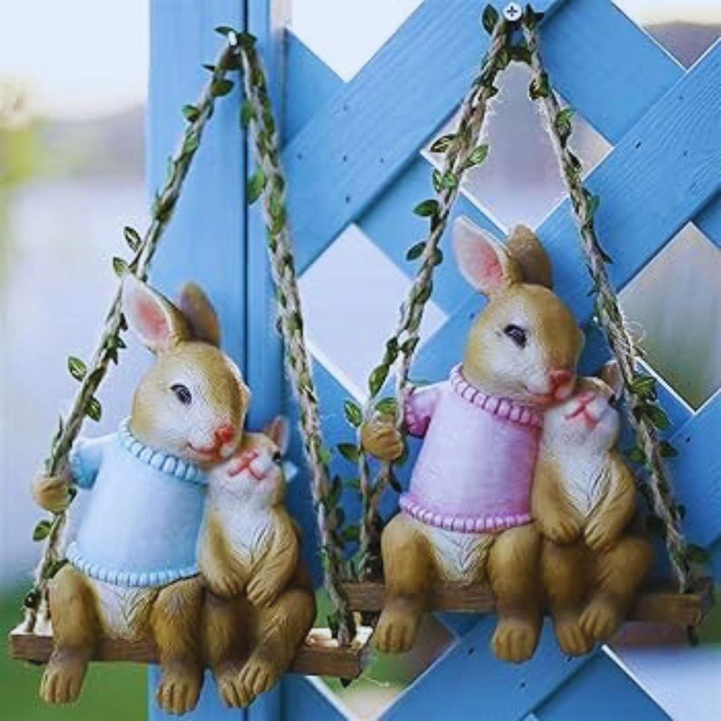 Swinging Rabbit Ornament