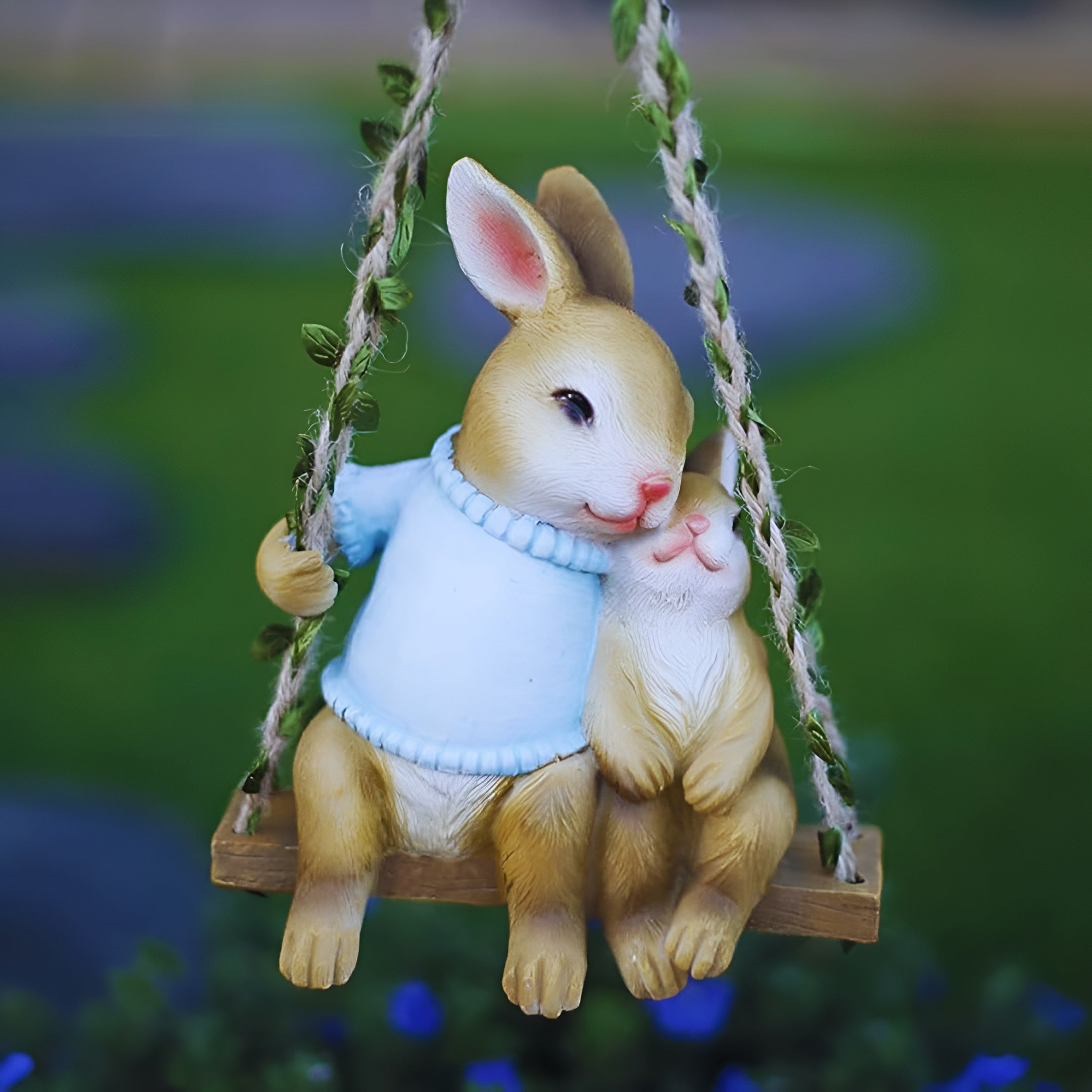 Swinging Rabbit Ornament