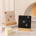 Wooden Desk Calendar