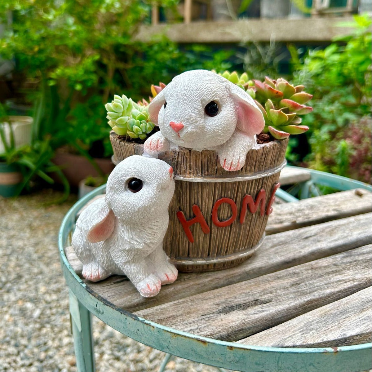 Bunny Planter Decor