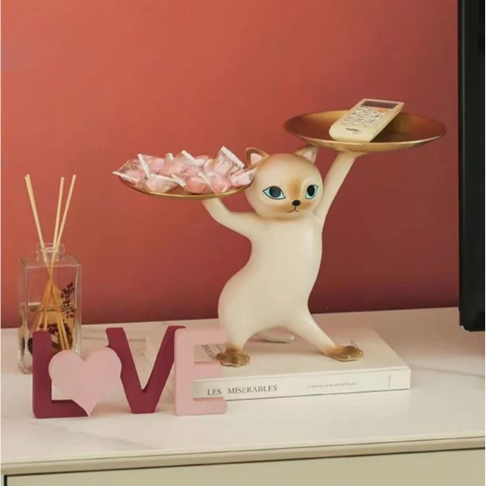Cat Dual Tray Stand